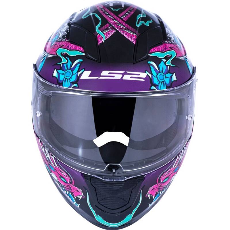 CAPACETE LS2 FF320 STREAM WARRIOR ROSA