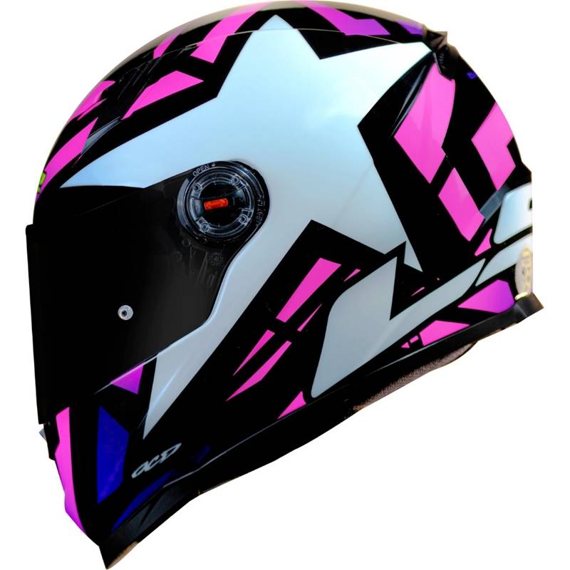 CAPACETE LS2 FF358 STARWAR PRETO/ROSA