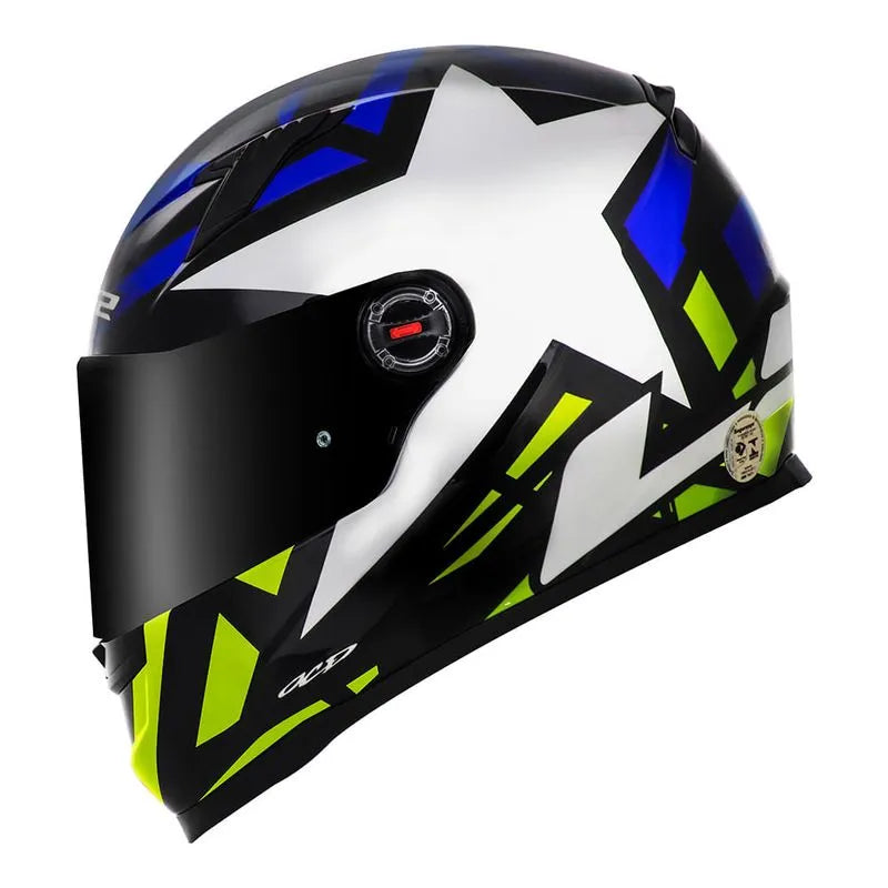 CAPACETE LS2 FF358 CLASSIC STARWAR AZUL