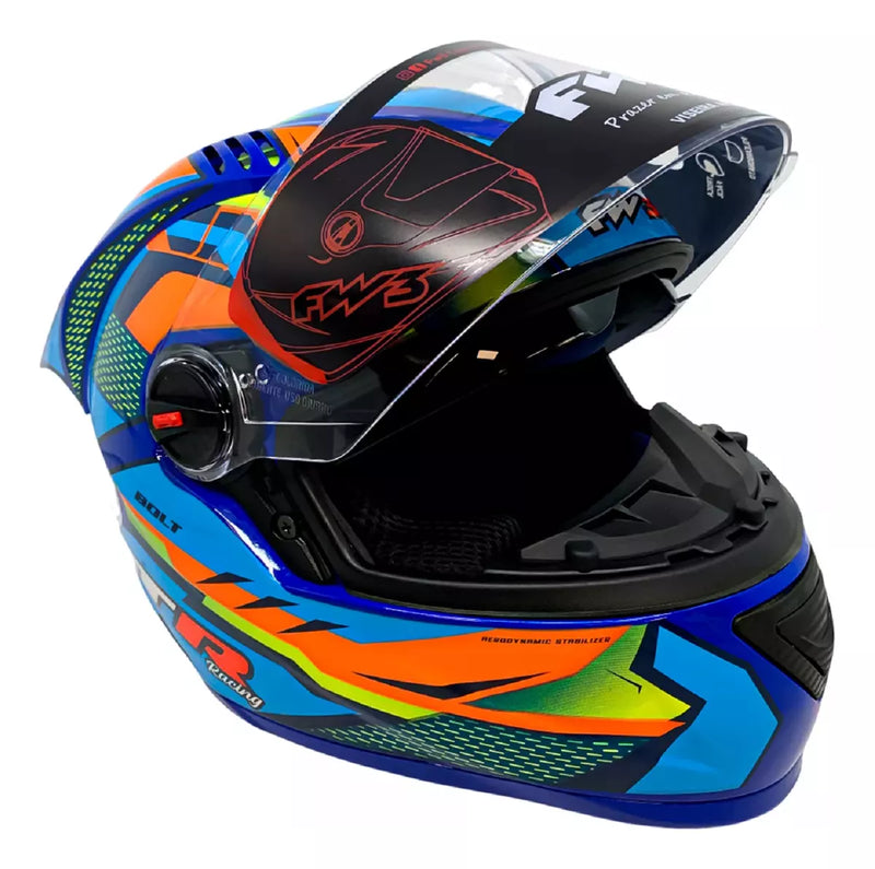 Capacete Gt Racing Bolt Fw3