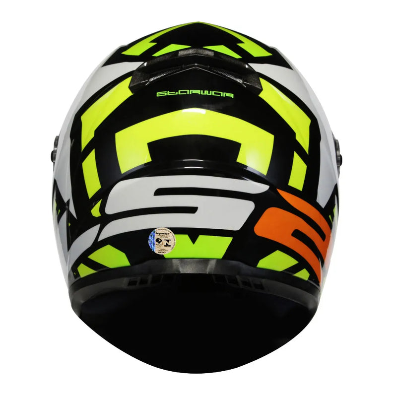 CAPACETE LS2 CLASSIC FF358 STARWAR AMARELO