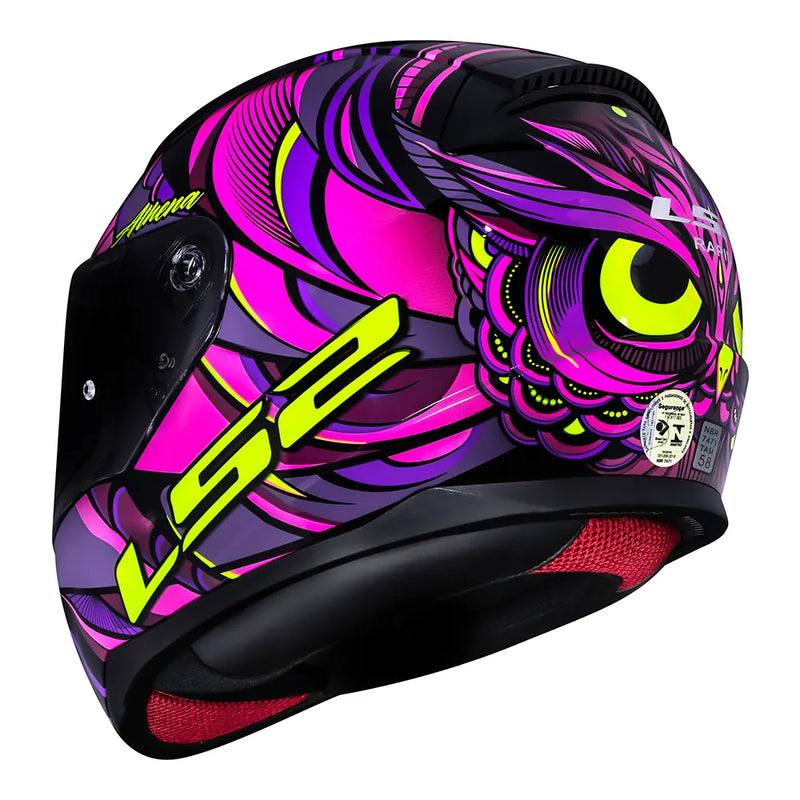 CAPACETE LS2 FF353 RAPID ATHENA ROSA