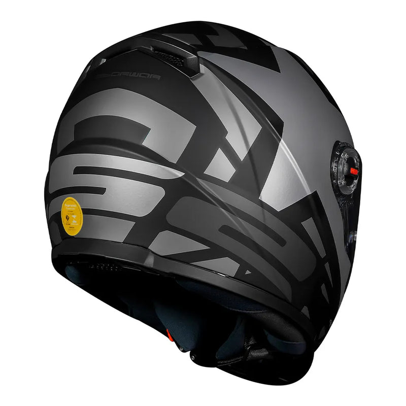 Capacete LS2 FF358 Starwar Prata e Preto Fosco 58