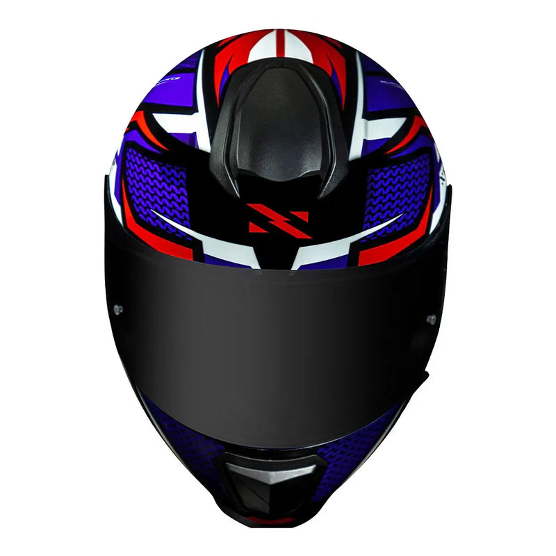 CAPACETE NORISK CAPACETE RAZOR SHARP AZUL/BRANCO