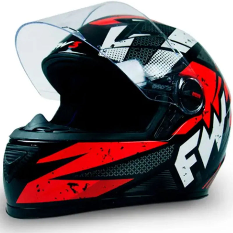 Capacete FW3 GTN Speed Preto Vermelho