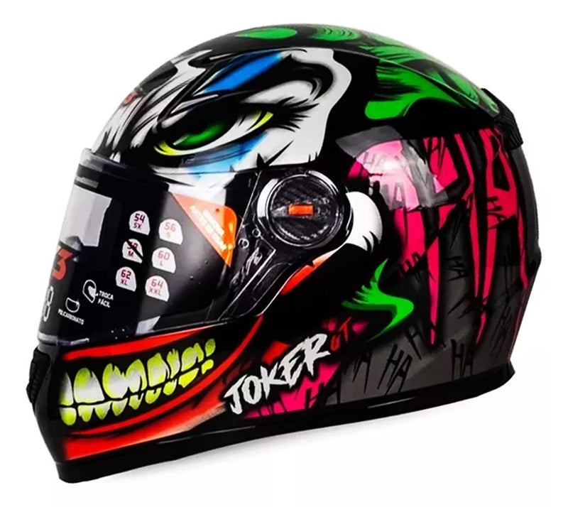 Capacete Fw3 Gtn Joker