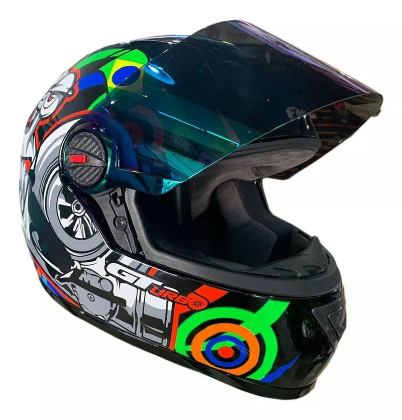 Capacete Para Moto Fw3 Gt Brasil