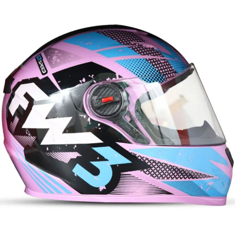 Capacete FW3 GTN Speed Rosa
