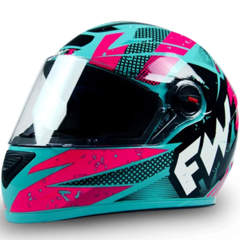 Capacete FW3 GTN Speed Azul Claro