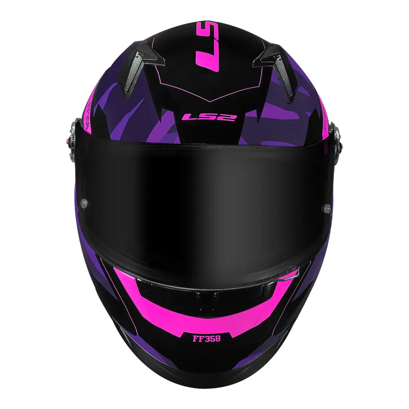 CAPACETE LS2 CLASSIC TANK ROXO